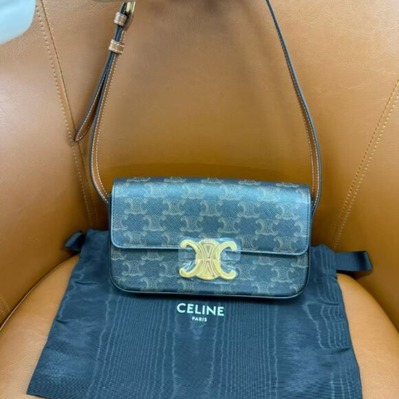 CELINE TRIOMPHE SHOULDER BAG - Picture 1 of 8